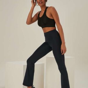 Sportske yoga tajice s visokim strukom