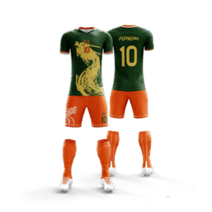 Dres - orange, white and red model