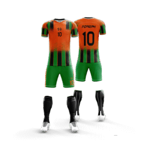 Dres - orangeGreen  and blue model