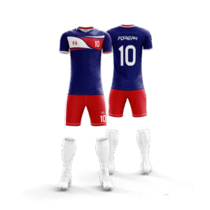 Dres - blue, red and white model